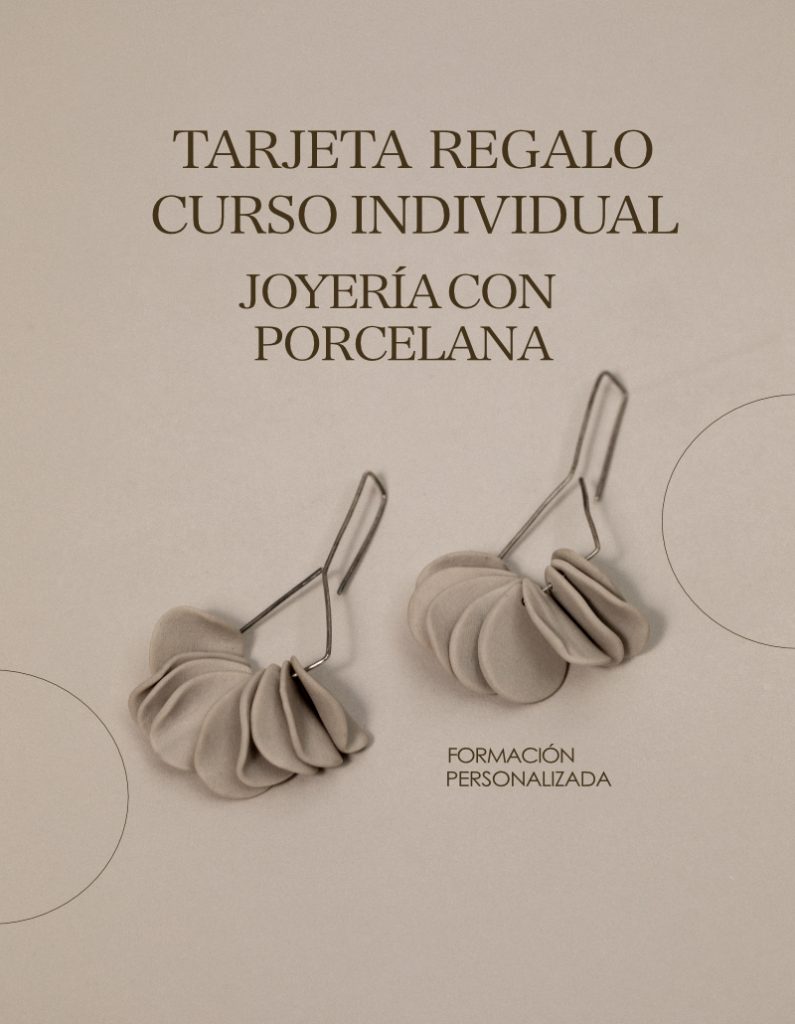 regala un curso de joyeria con porcelana individual