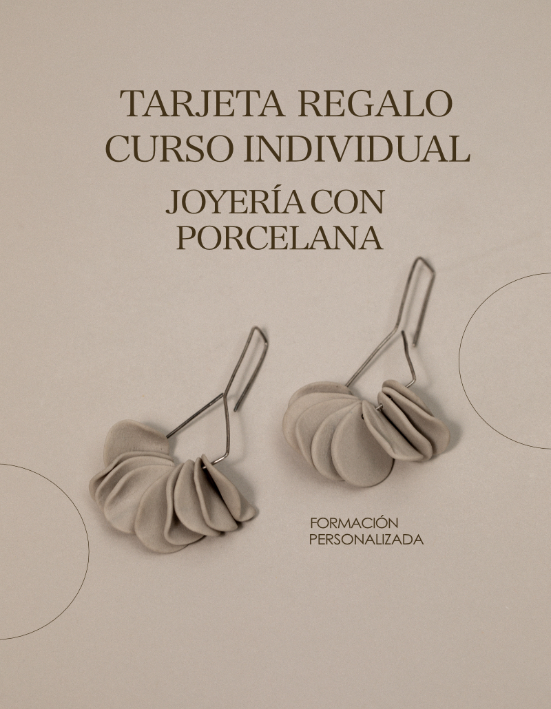 regala un curso de joyeria con porcelana individual