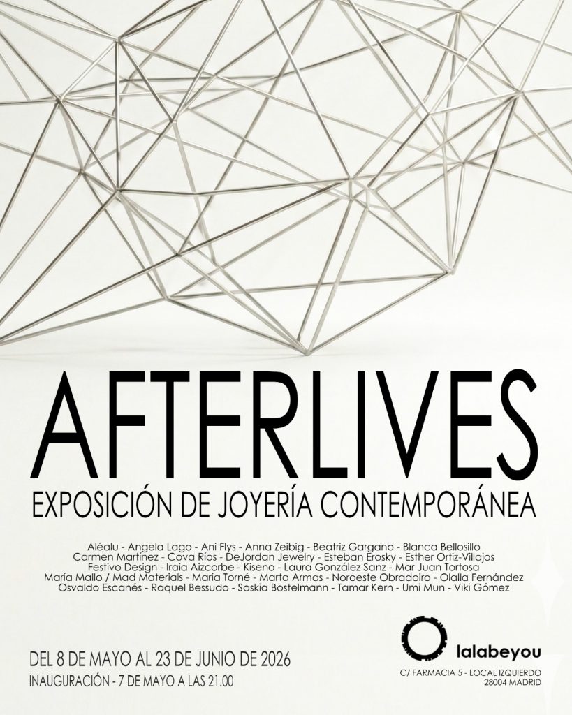 exposición de joyería contemporanea en Madrid